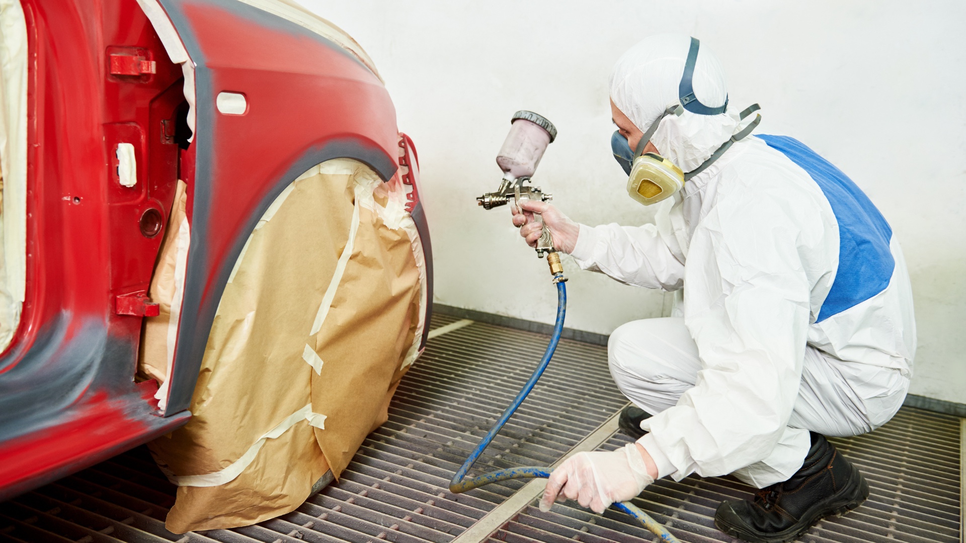 Professional automotive painting service